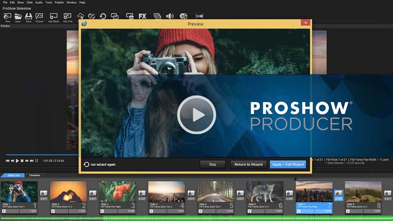 phần mềm edit video trên máy tính ProShow Producer